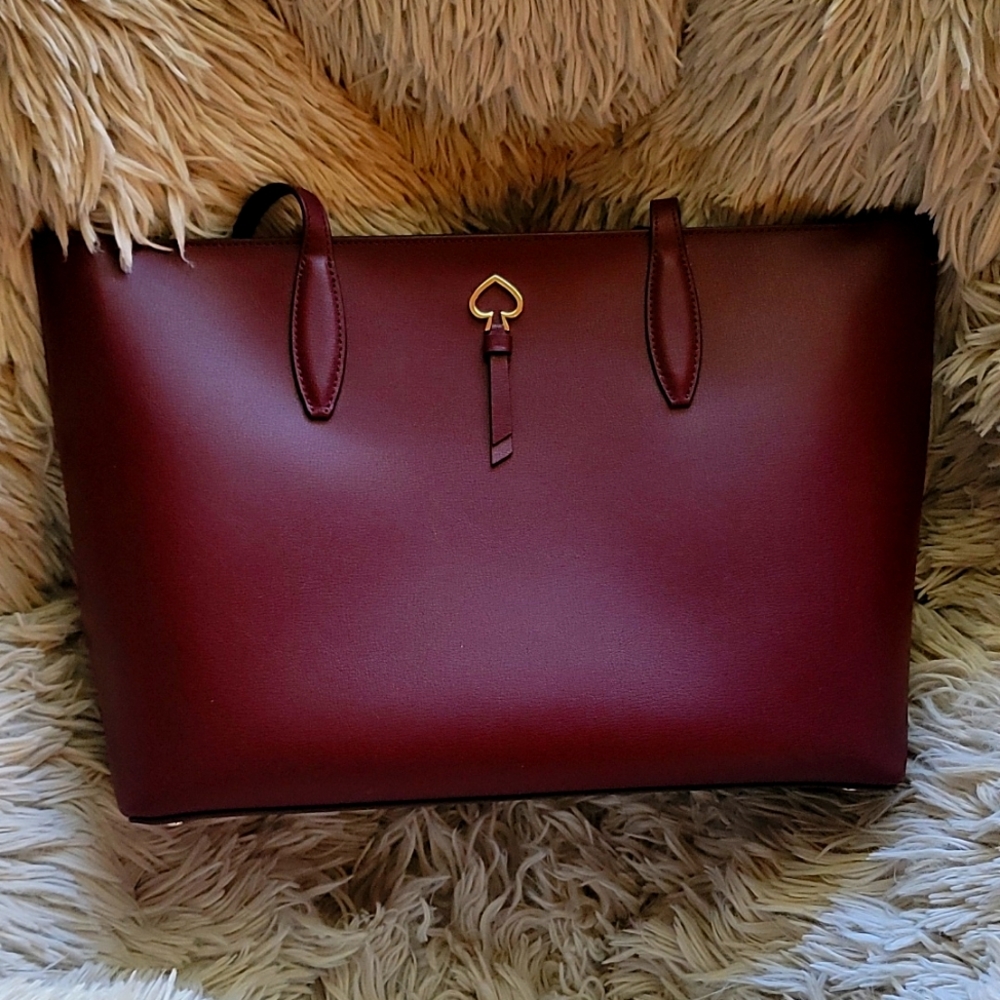 kate spade Adele large cherrywood tote
